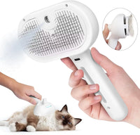 3-in-1 Cat Steam Grooming Brush – Deshedding, Anti-Static Steam & Fur Release